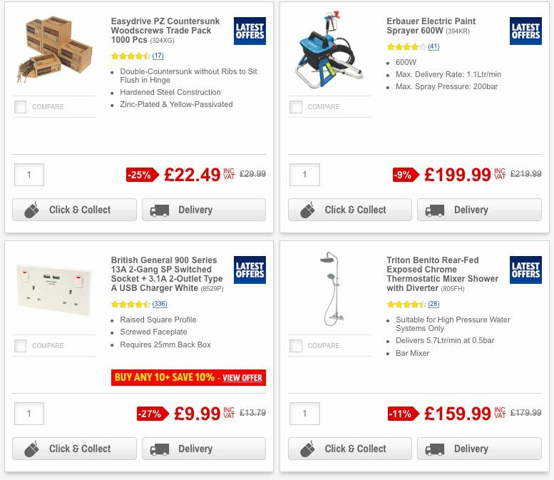 Screwfix Offers from 7 March