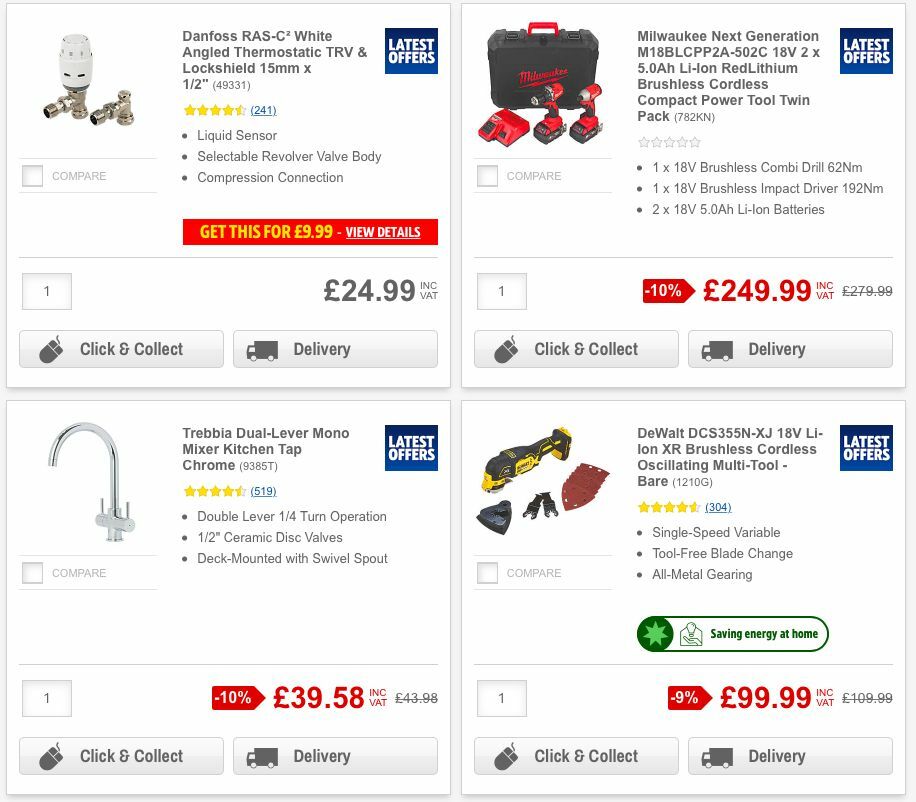 Screwfix Offers from 7 March