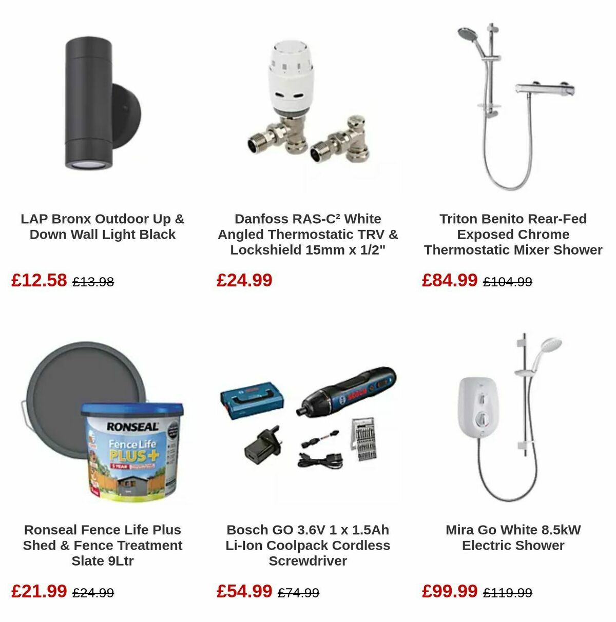 Screwfix Offers from 3 April