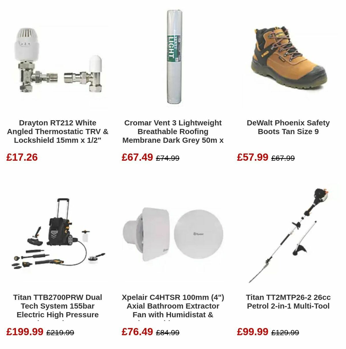 Screwfix Offers from 3 April