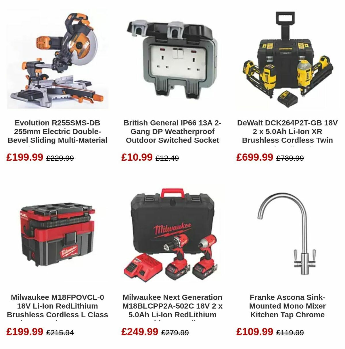 Screwfix Offers from 3 April