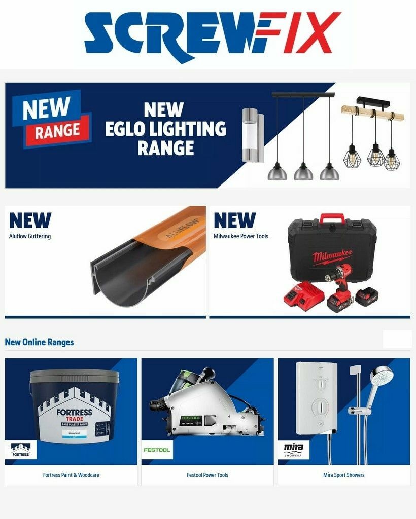Screwfix Offers from 2 May