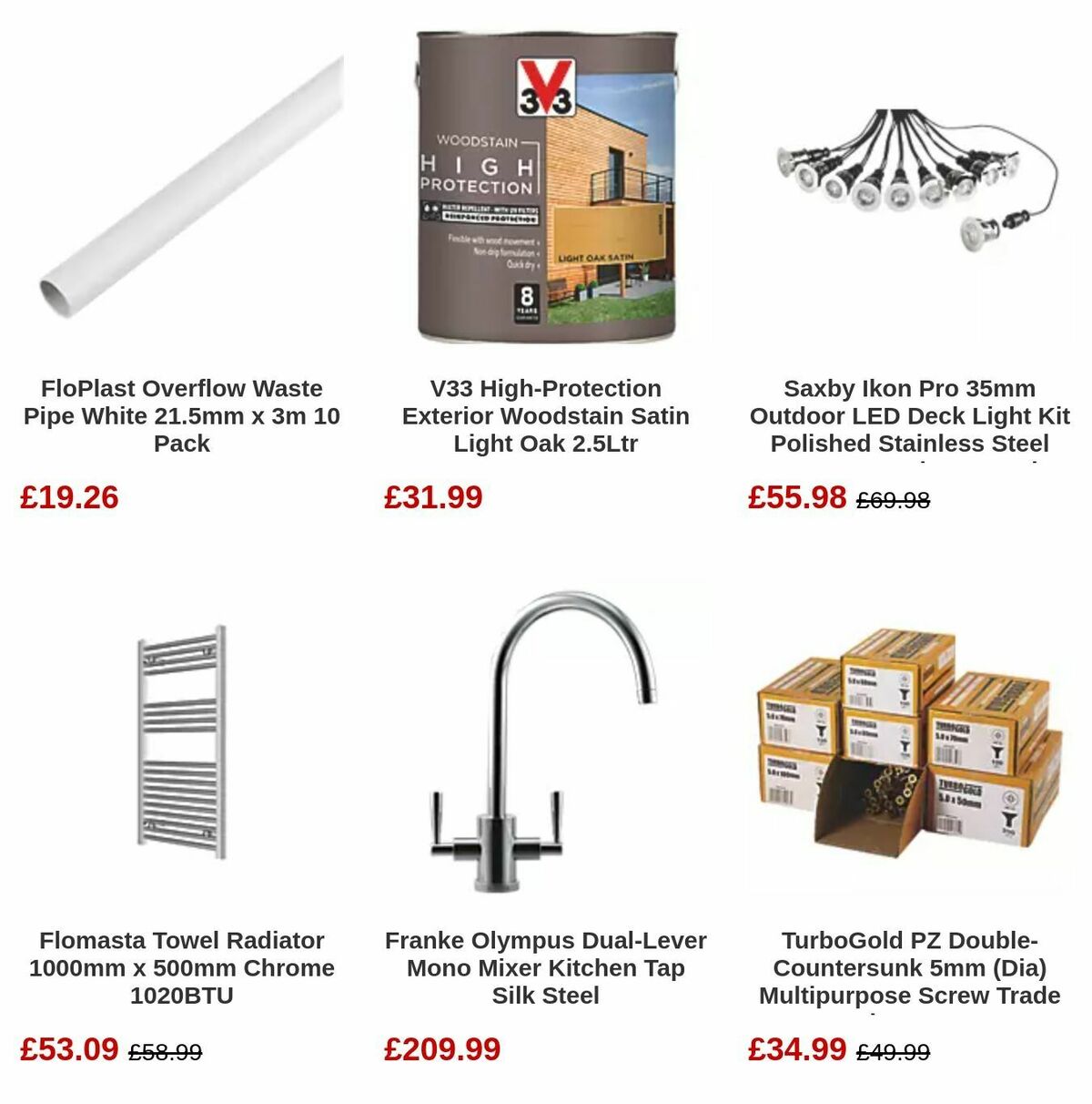 Screwfix Offers from 5 June