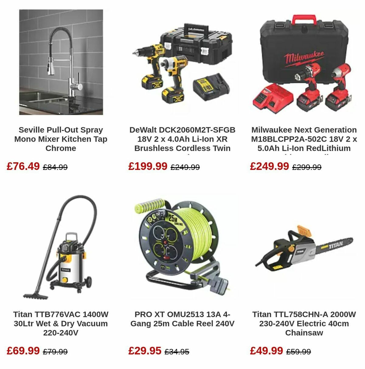 Screwfix Offers from 5 September