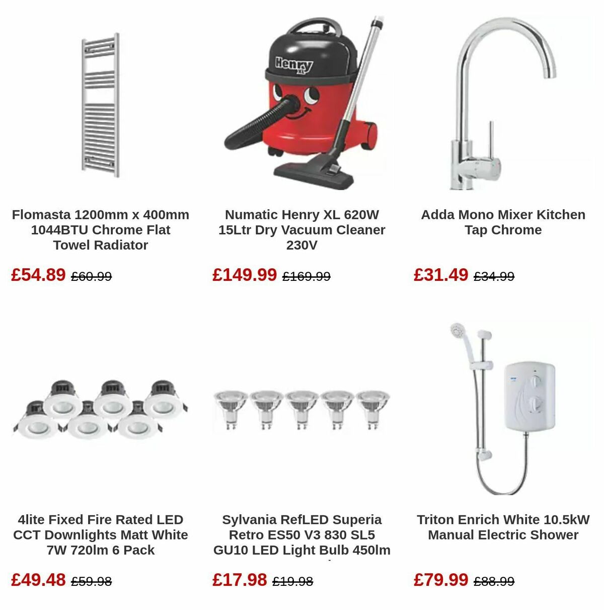 Screwfix Offers from 3 December