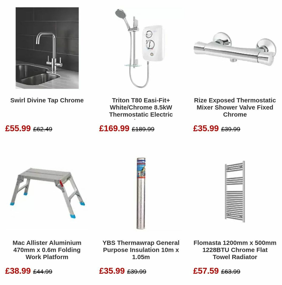 Screwfix Offers from 3 December