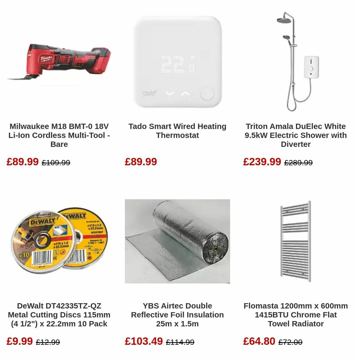 Screwfix Offers from 3 December