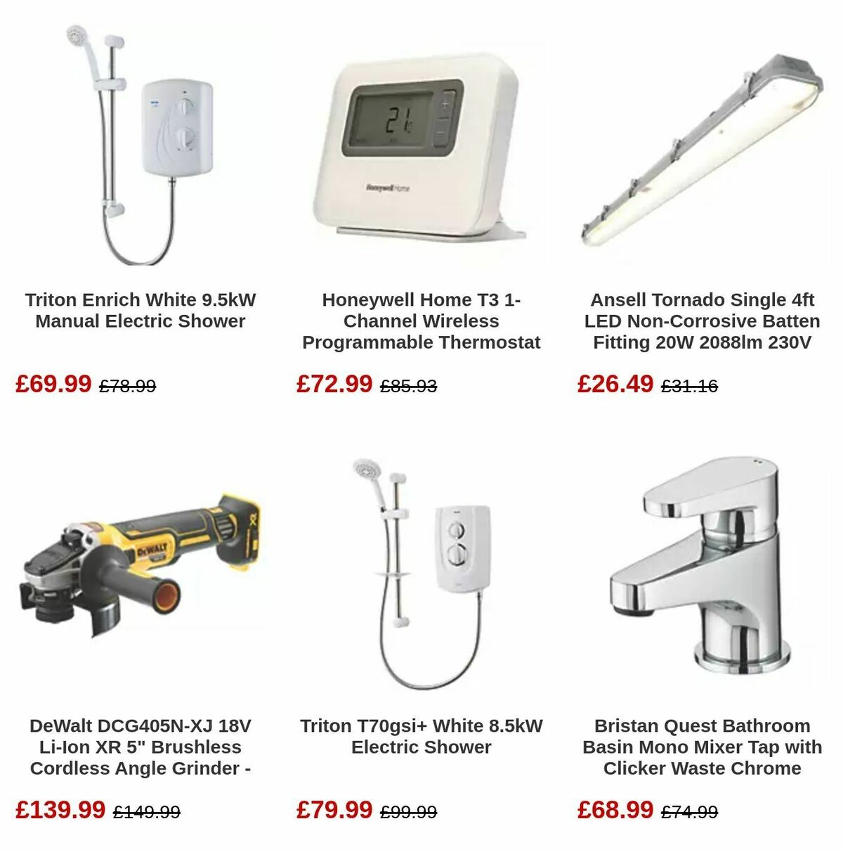 Screwfix Offers from 3 December