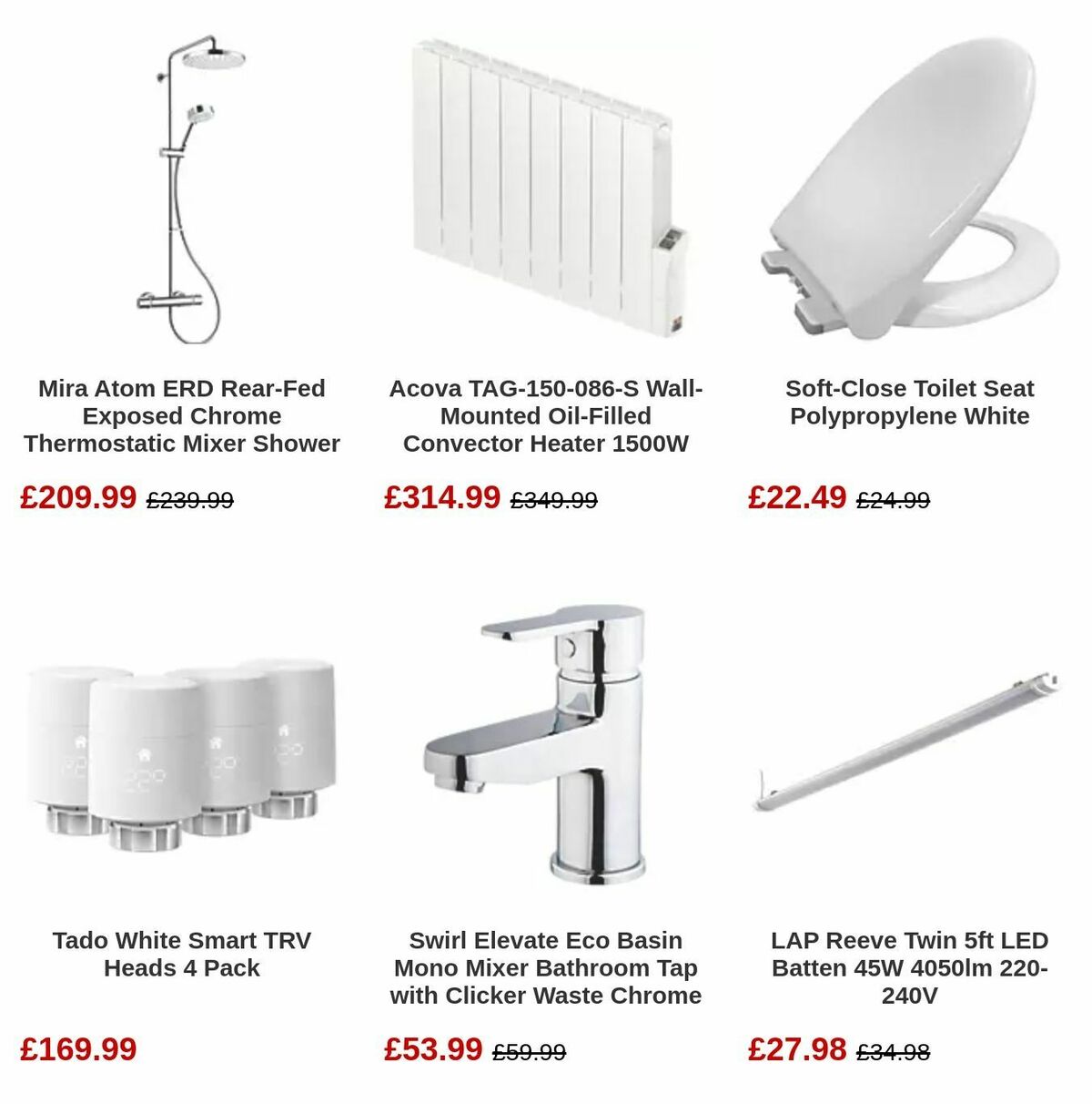 Screwfix Offers from 3 December