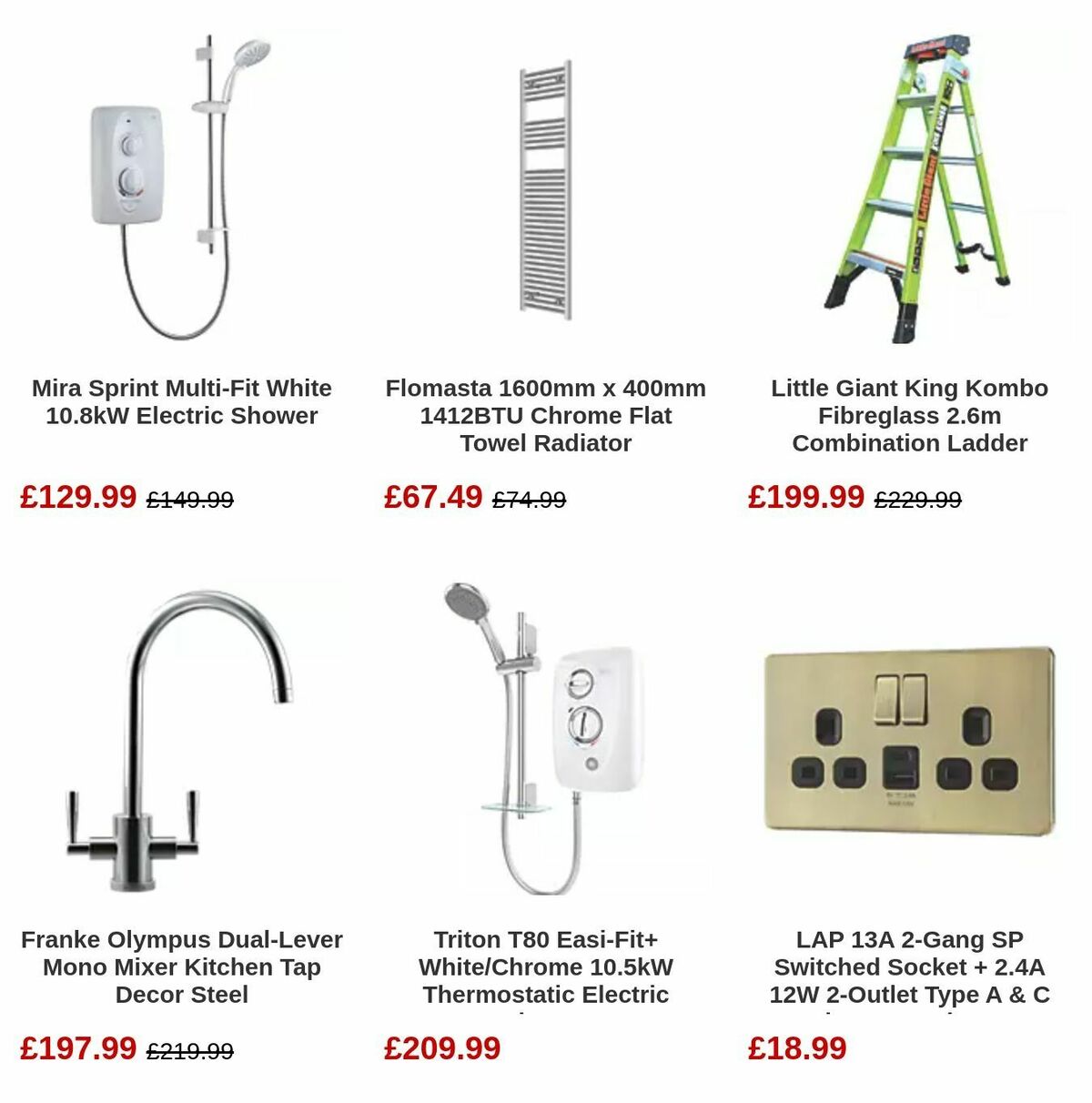 Screwfix Offers from 3 December