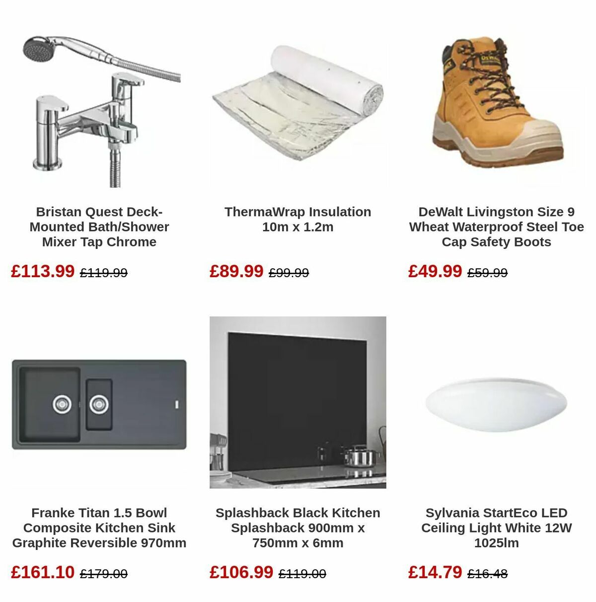 Screwfix Offers from 3 December