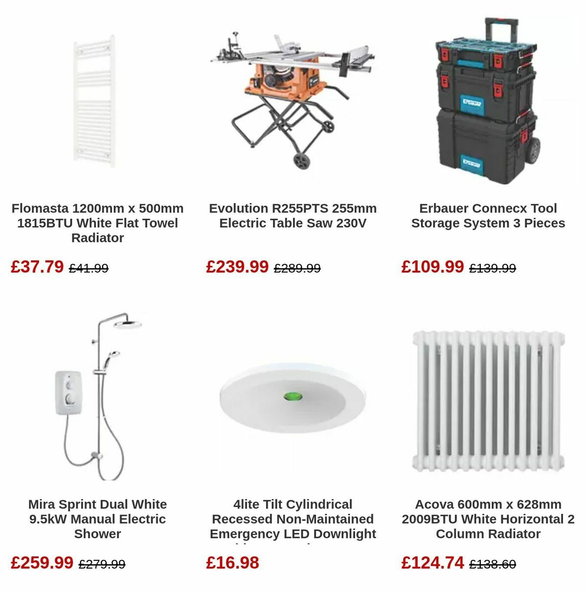 Screwfix Offers from 3 December
