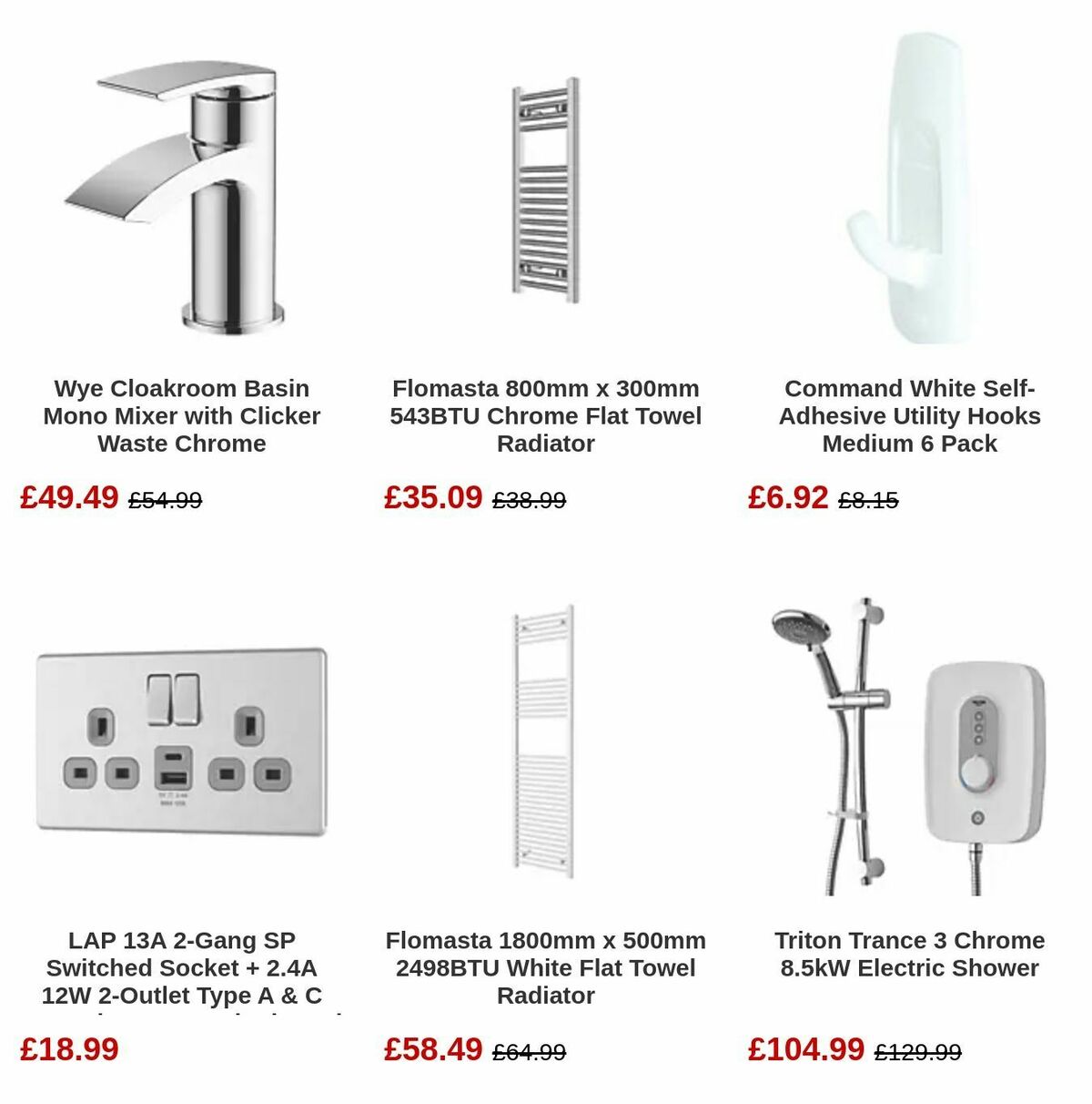 Screwfix Offers from 3 December