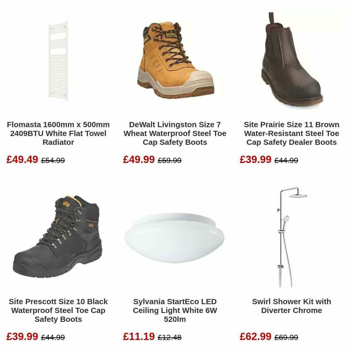 Screwfix Offers from 3 December