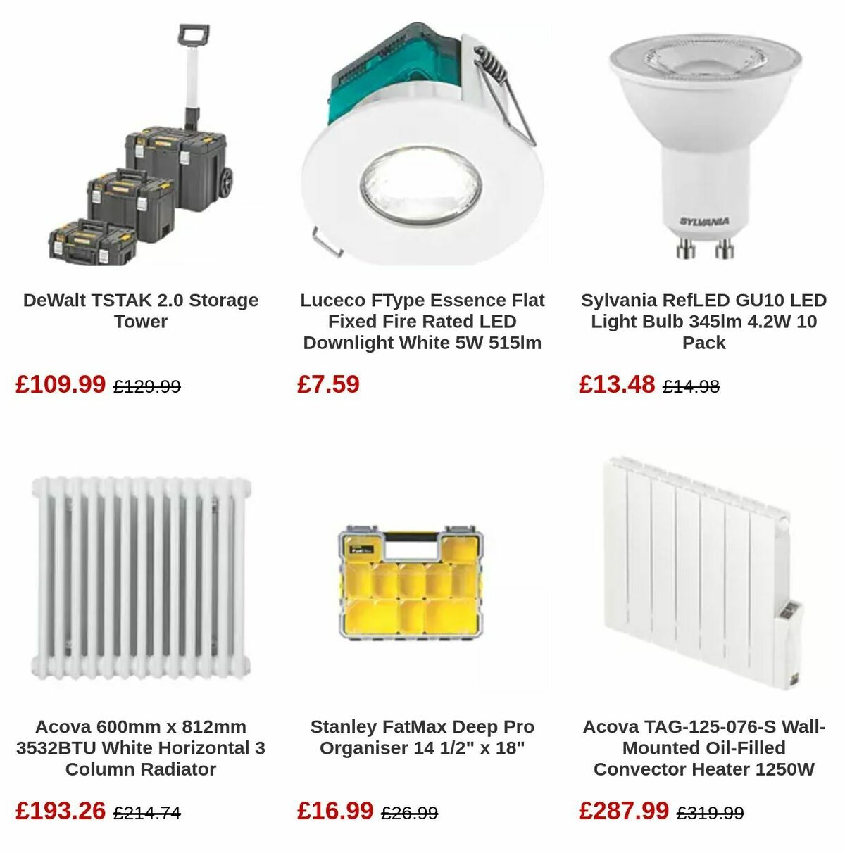 Screwfix Offers from 3 December