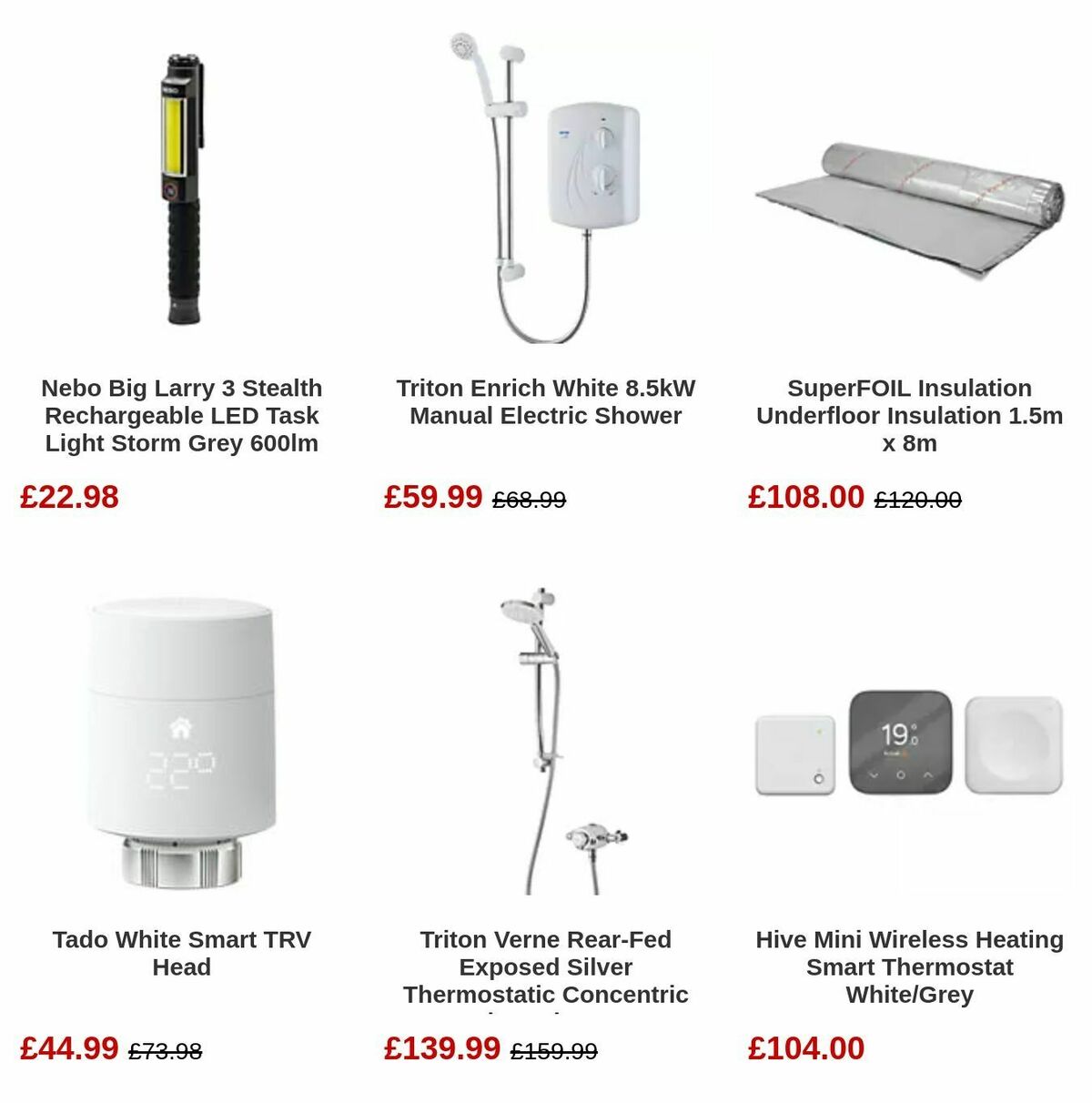 Screwfix Offers from 3 December