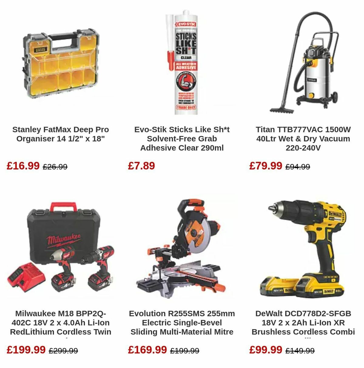 Screwfix Offers from 3 February