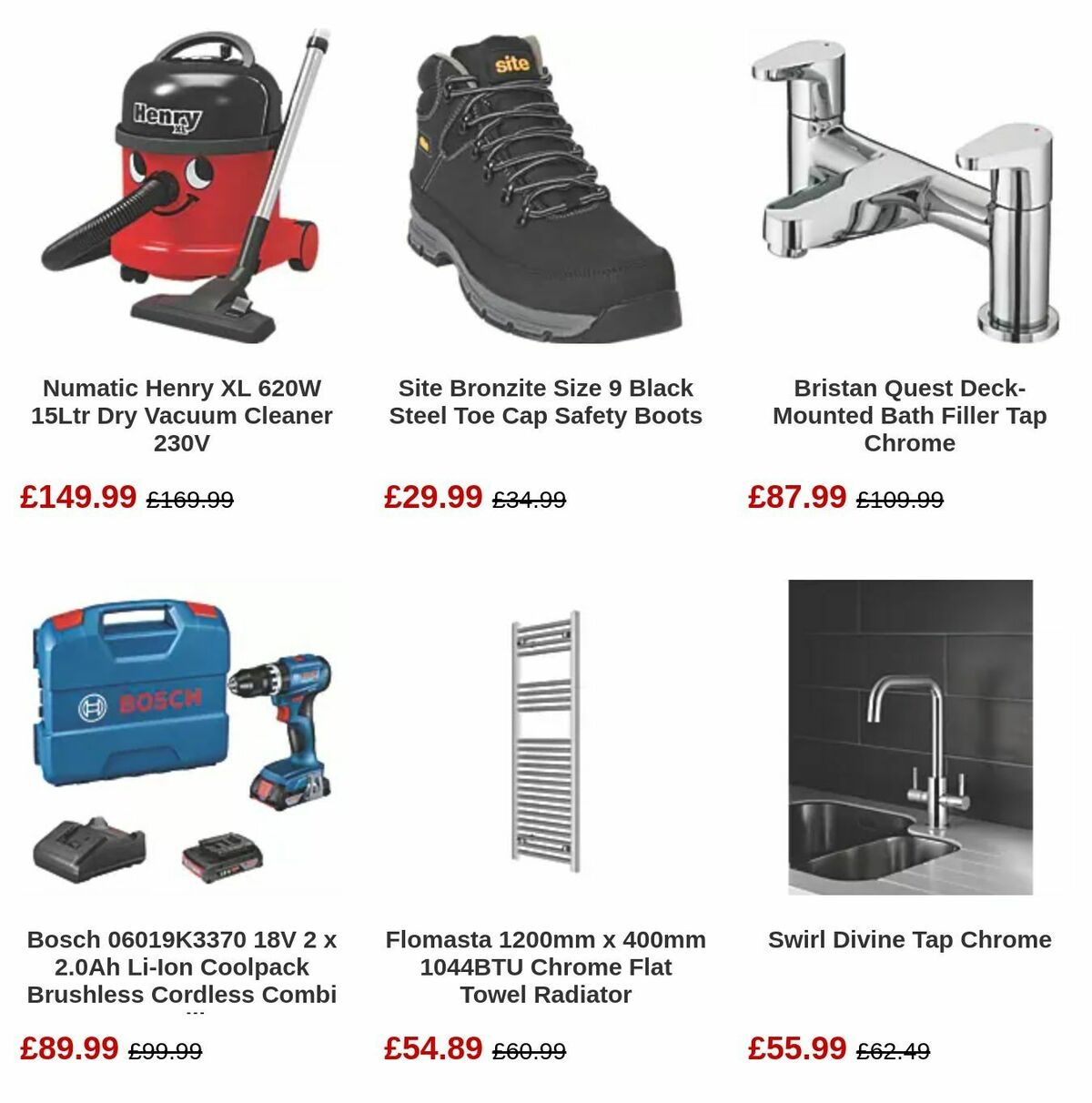 Screwfix Offers from 3 February