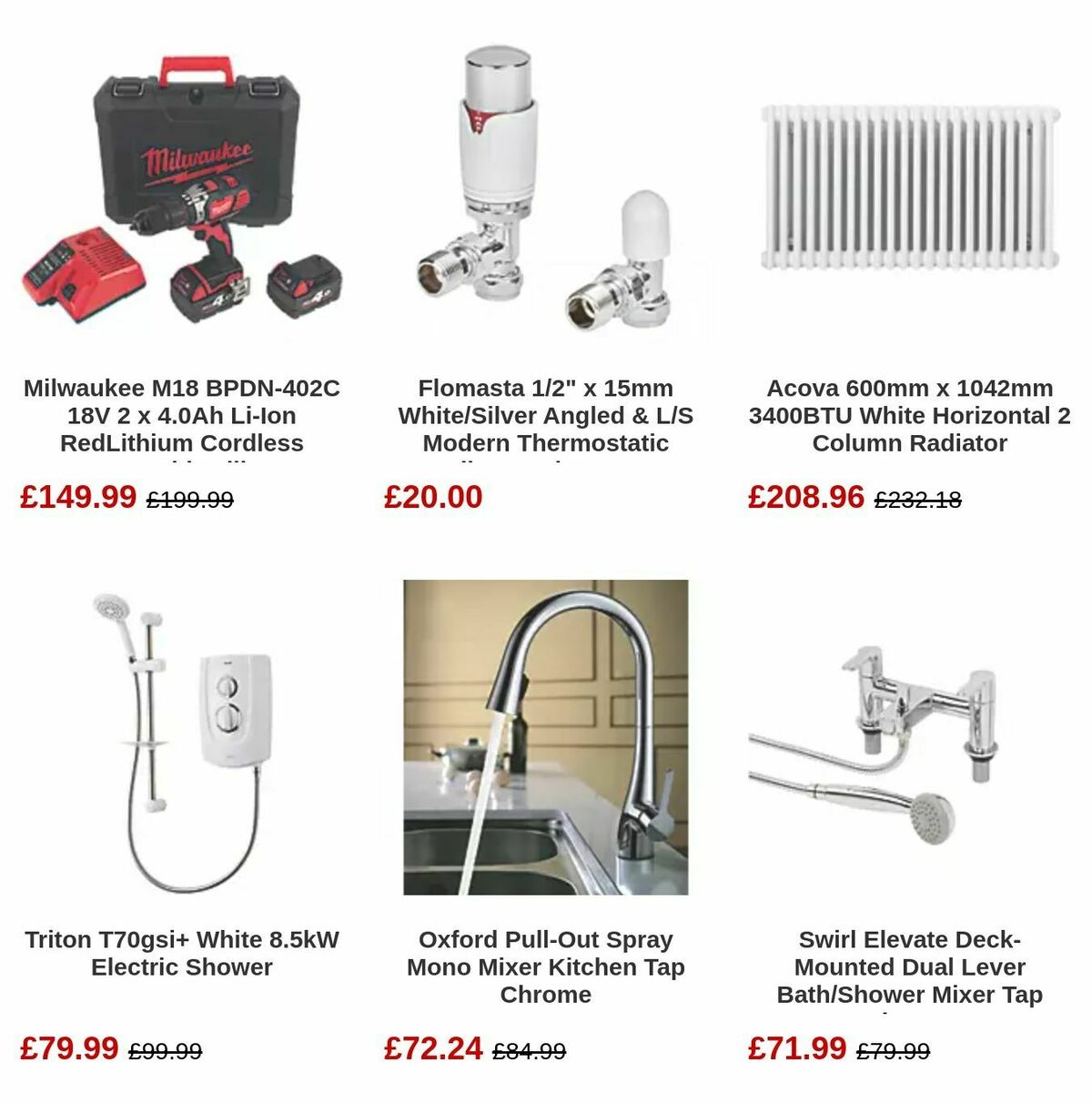 Screwfix Offers from 3 February