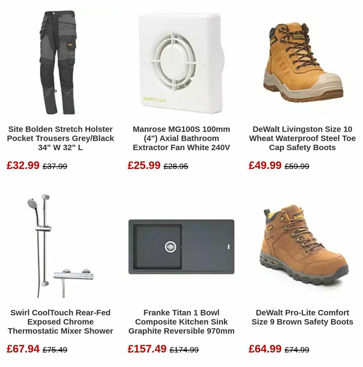 Screwfix Offers from 3 February