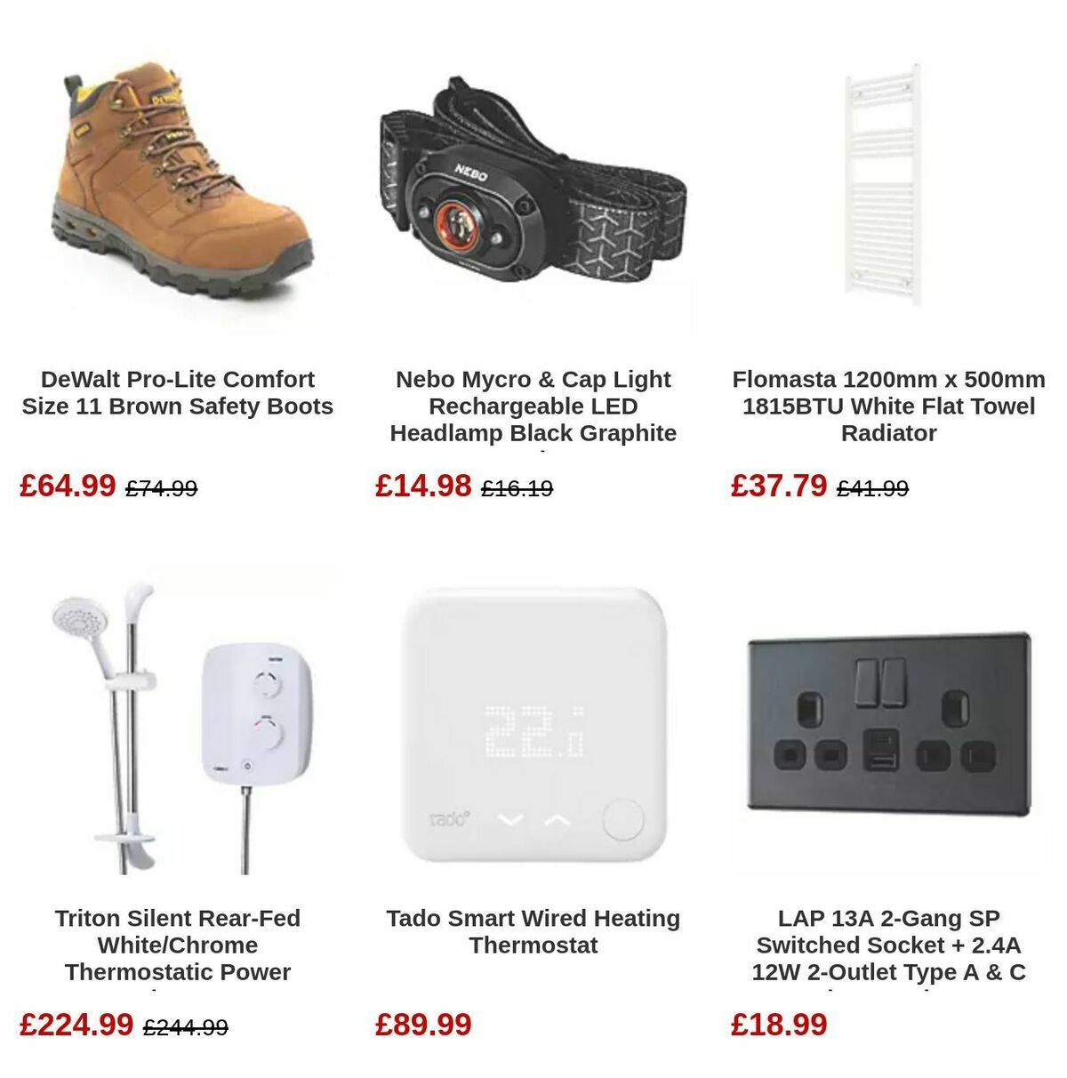 Screwfix Offers from 3 February