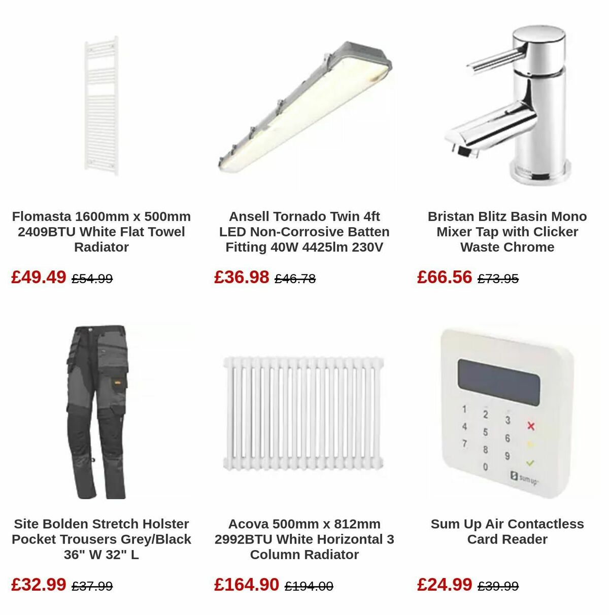 Screwfix Offers from 3 February