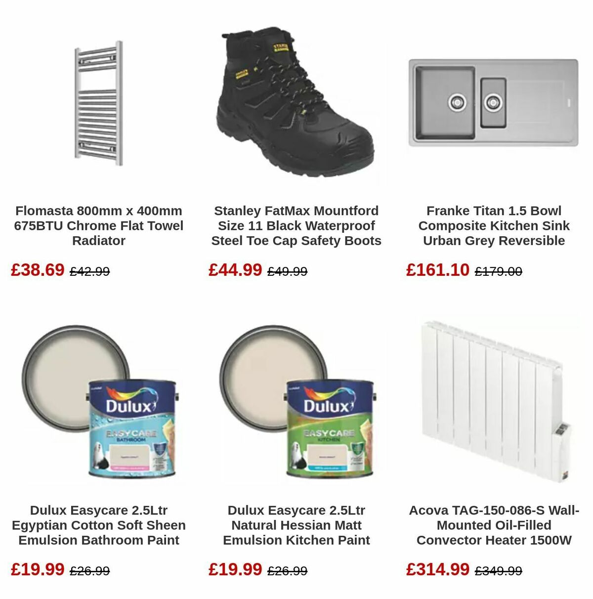 Screwfix Offers from 3 February