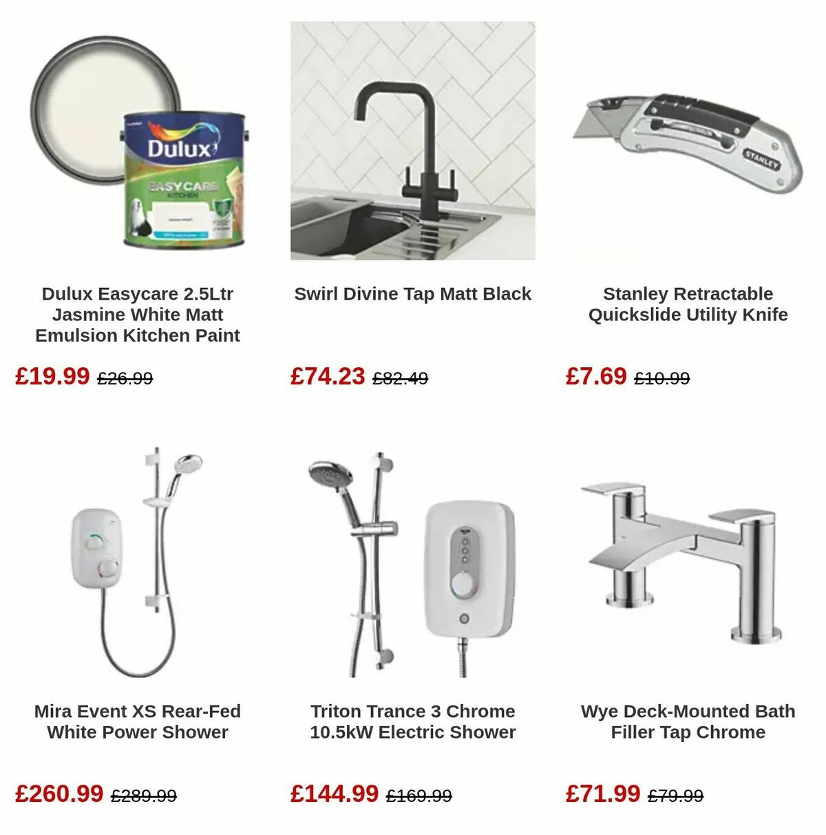 Screwfix Offers from 3 February