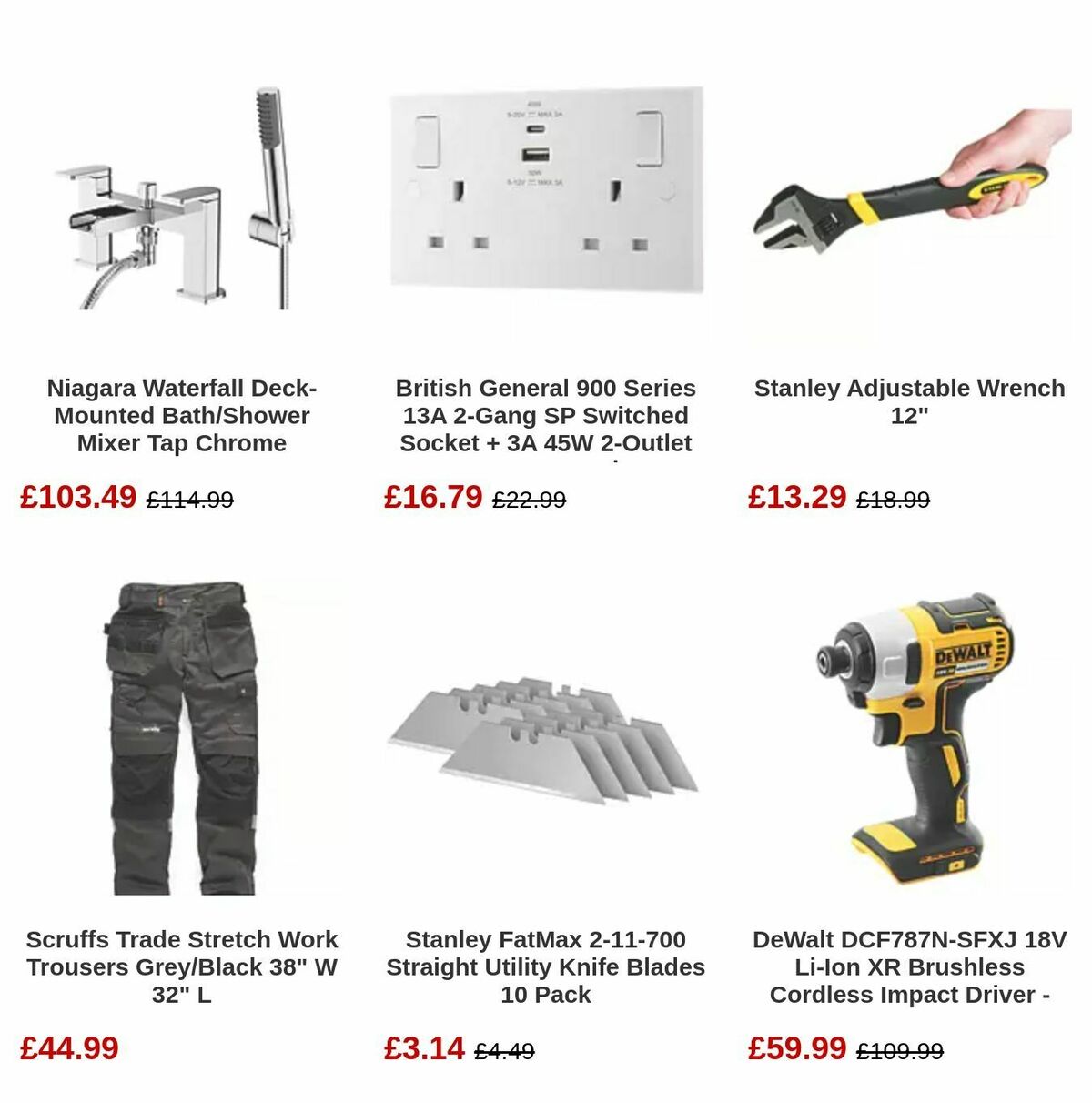 Screwfix Offers from 3 February