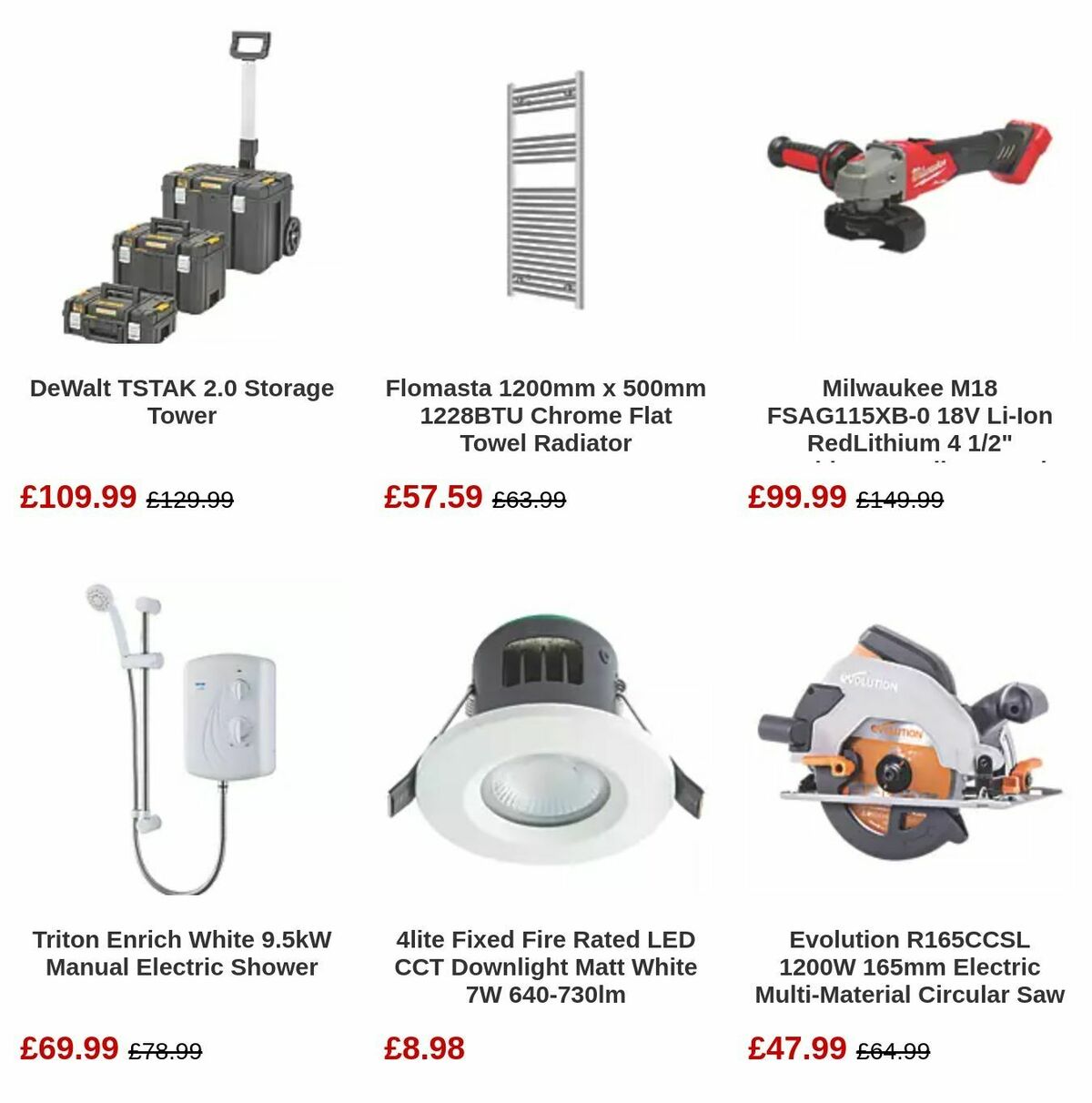 Screwfix Offers from 3 February
