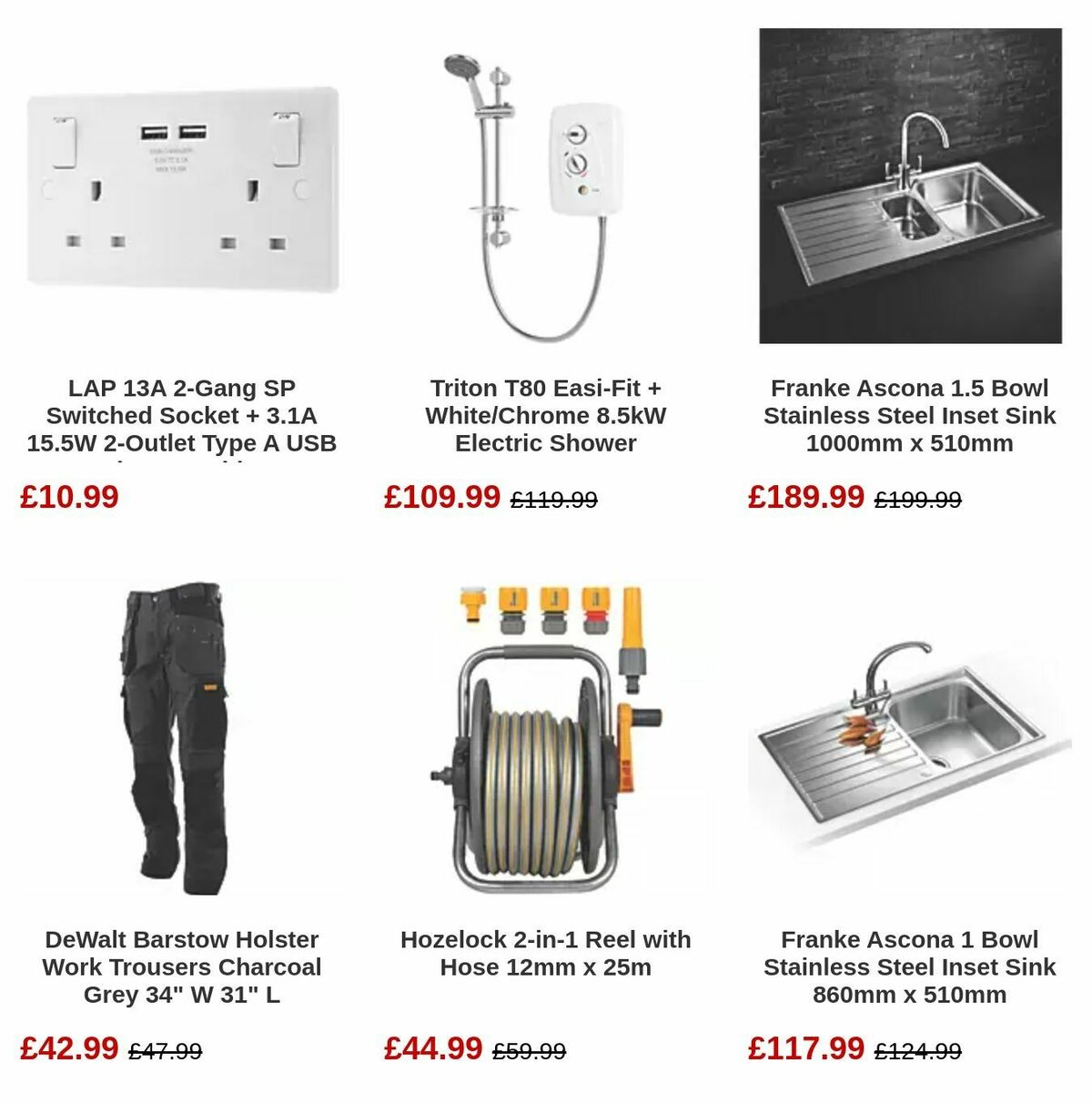 Screwfix Offers from 3 March