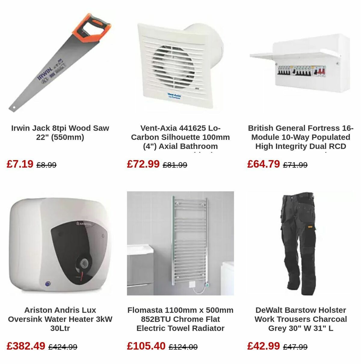 Screwfix Offers from 3 March