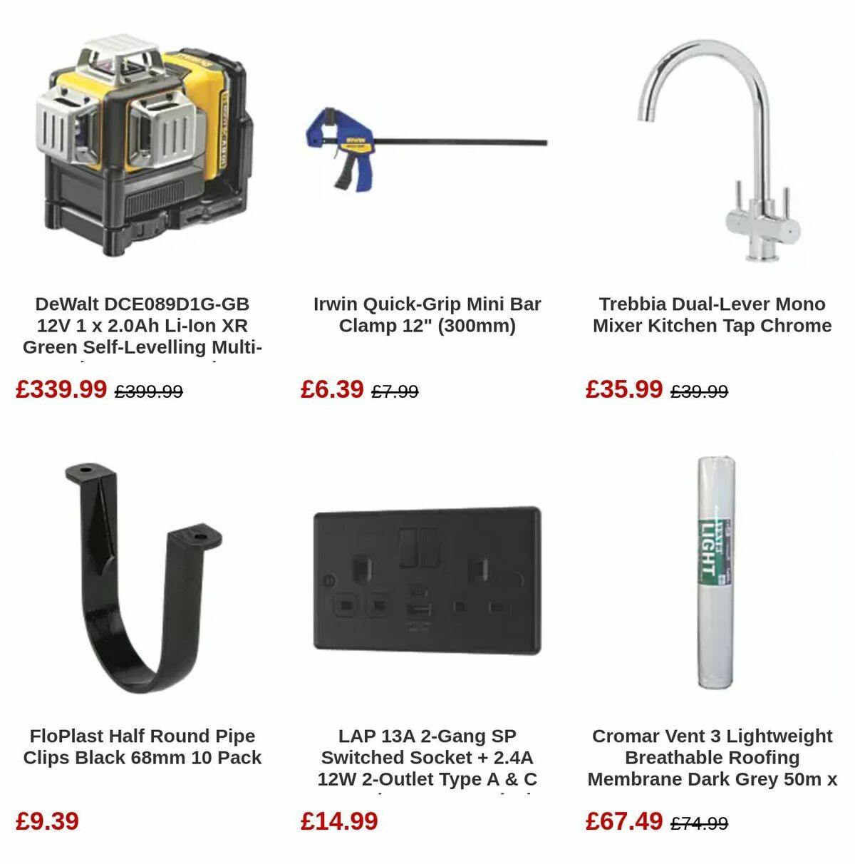 Screwfix Offers from 3 March