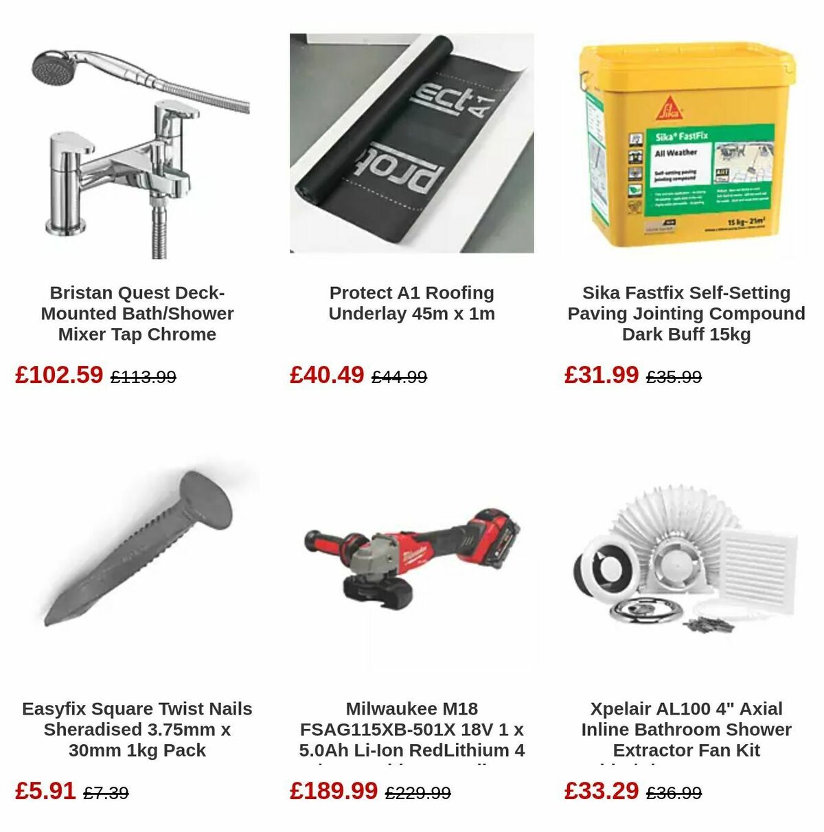 Screwfix Offers from 3 March