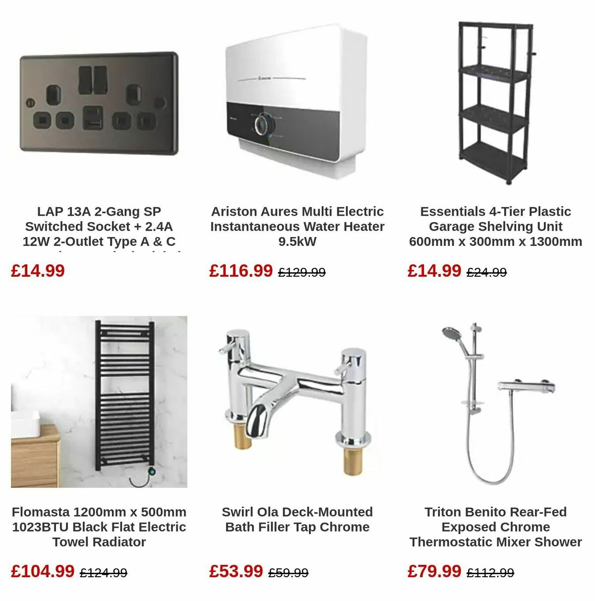 Screwfix Offers from 3 March