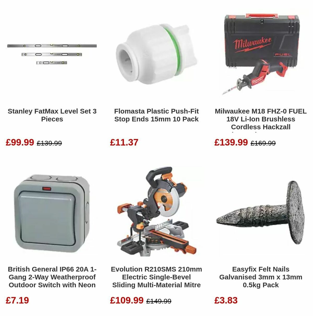 Screwfix Offers from 3 March