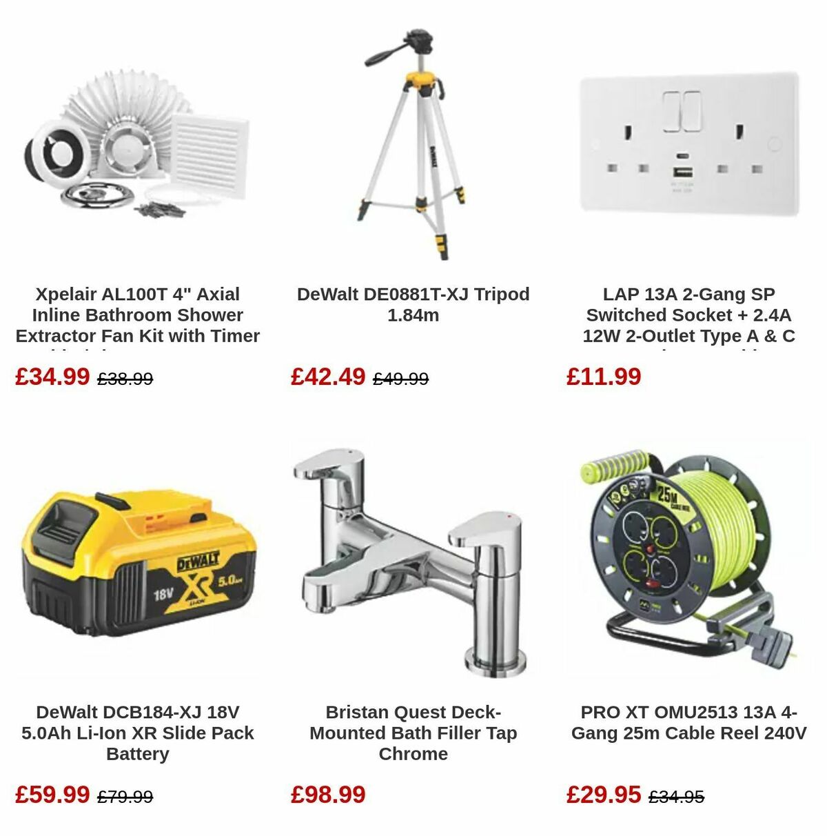 Screwfix Offers from 3 March