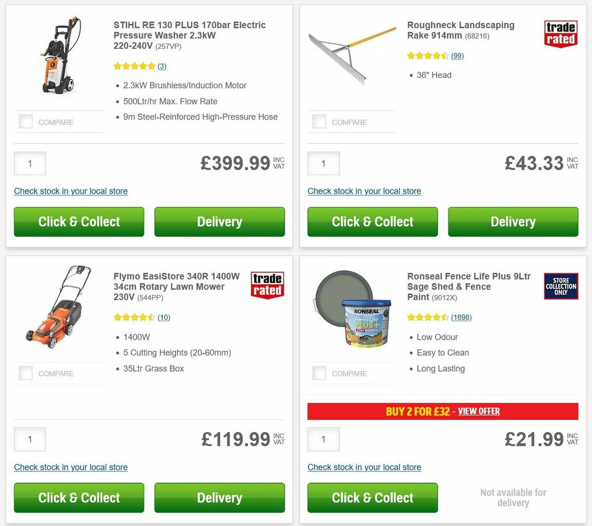 Screwfix Offers from 3 April