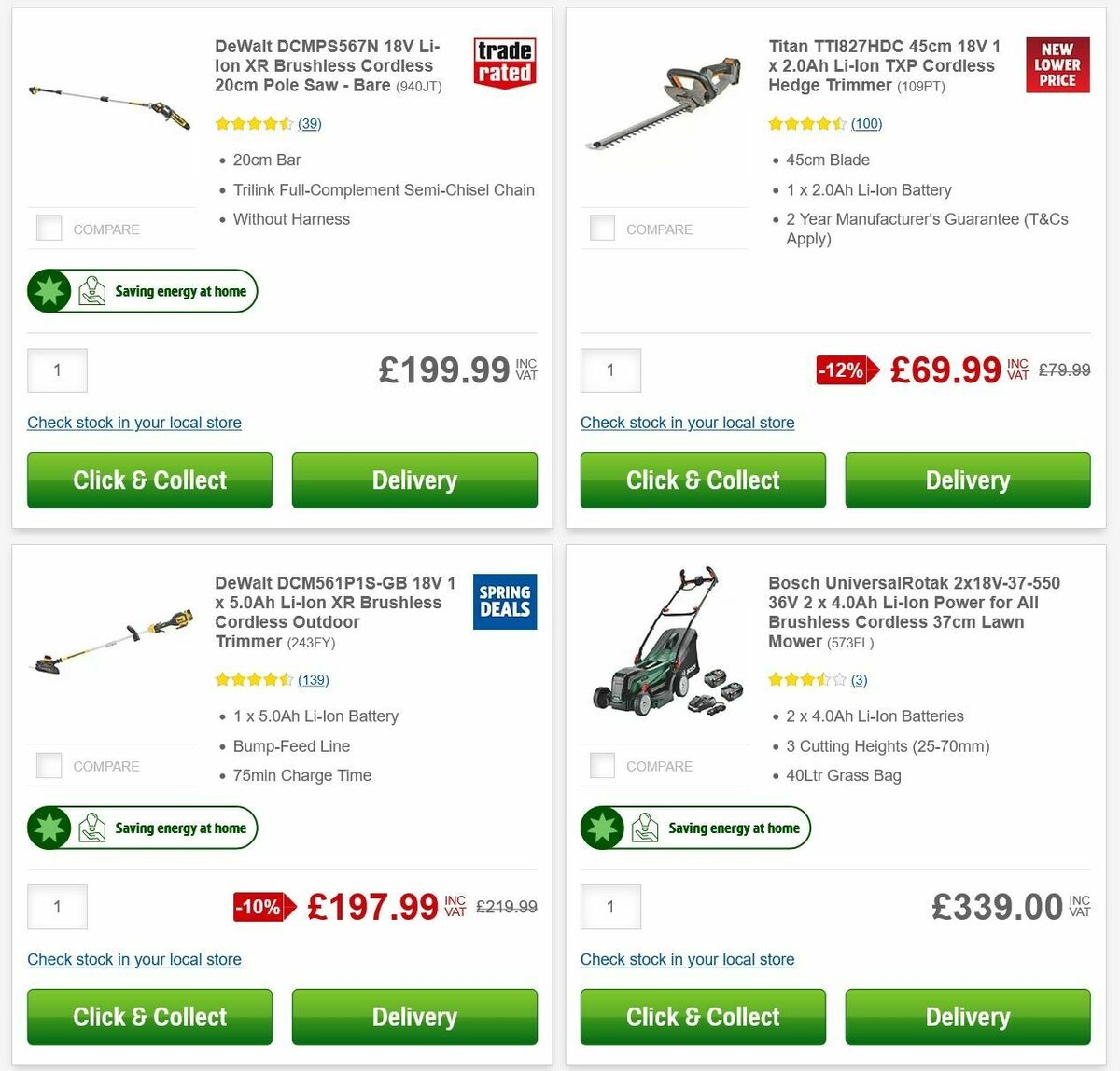 Screwfix Offers from 3 April
