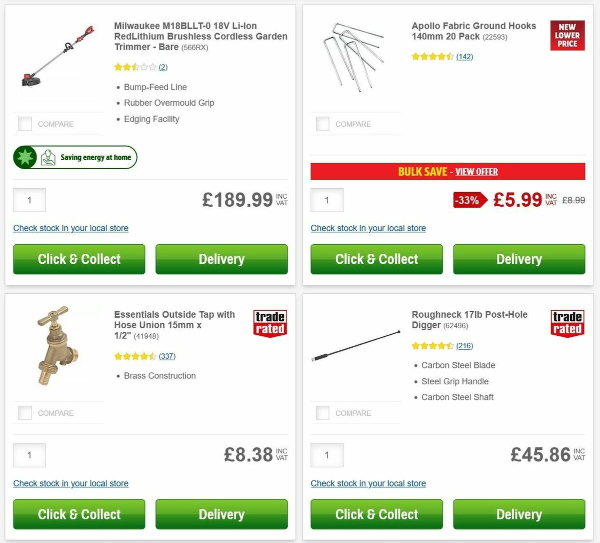 Screwfix Offers from 3 April