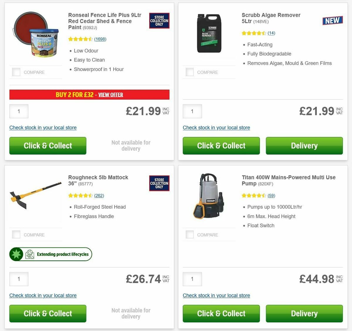 Screwfix Offers from 3 April