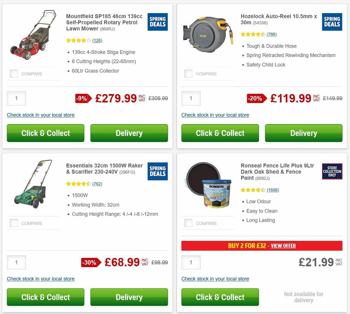 Screwfix Offers from 3 April