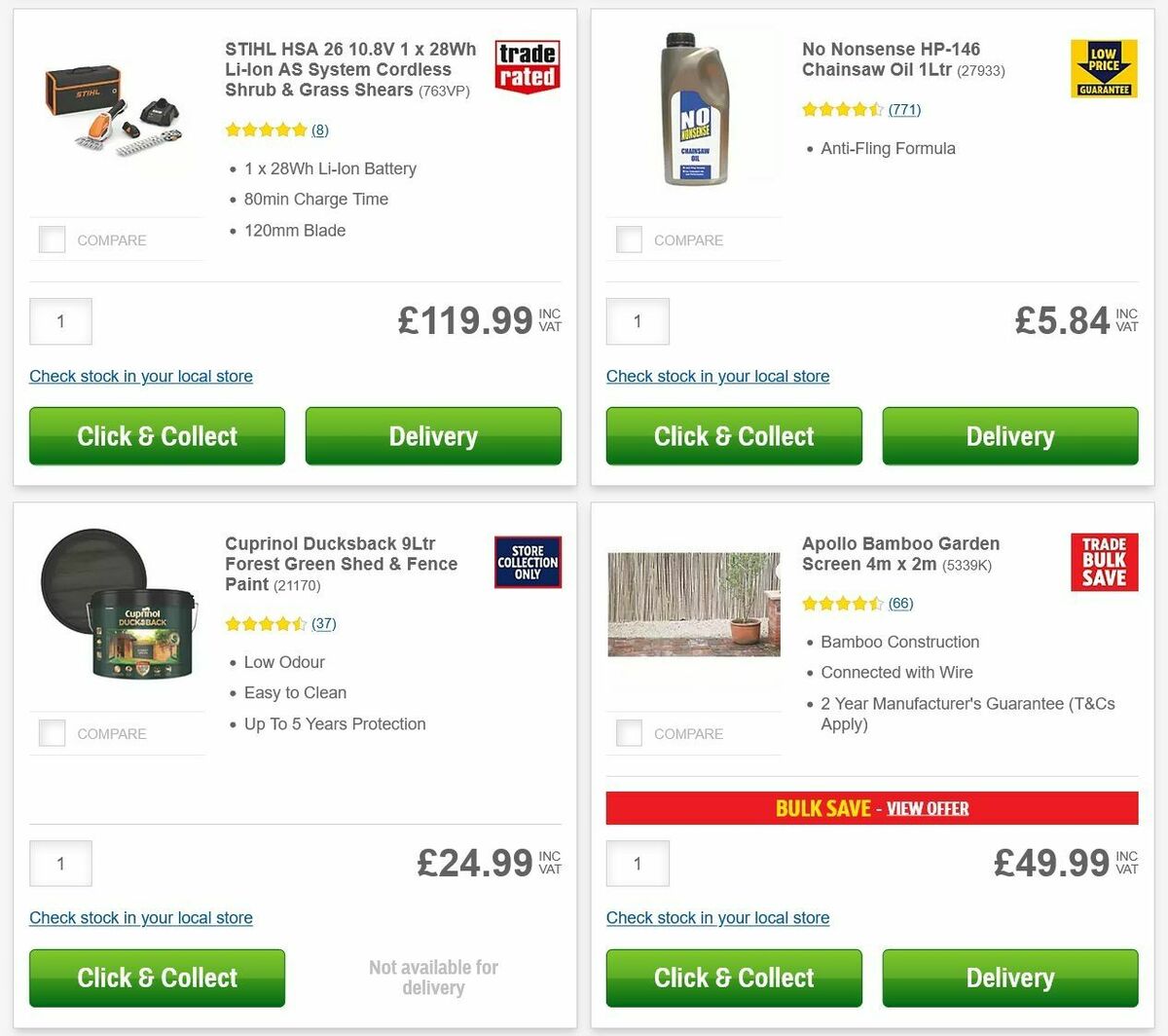 Screwfix Offers from 3 April