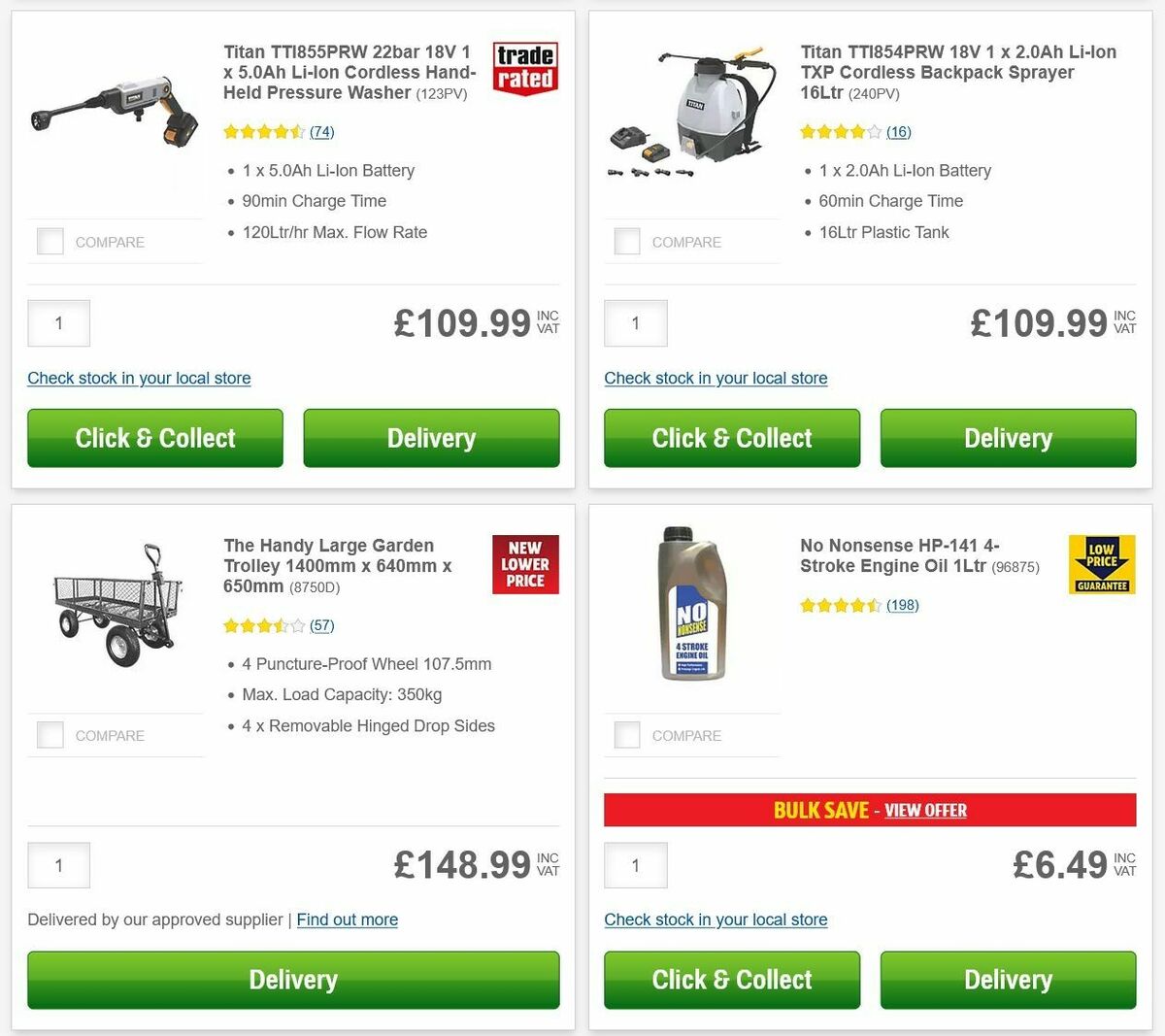 Screwfix Offers from 3 April