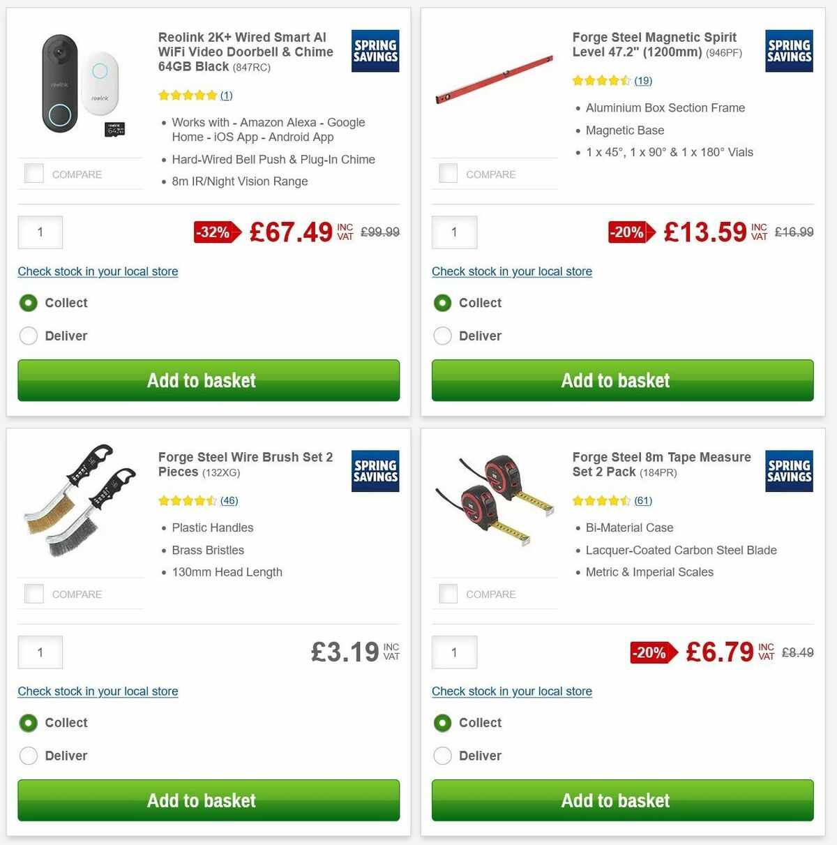 Screwfix Offers from 28 April