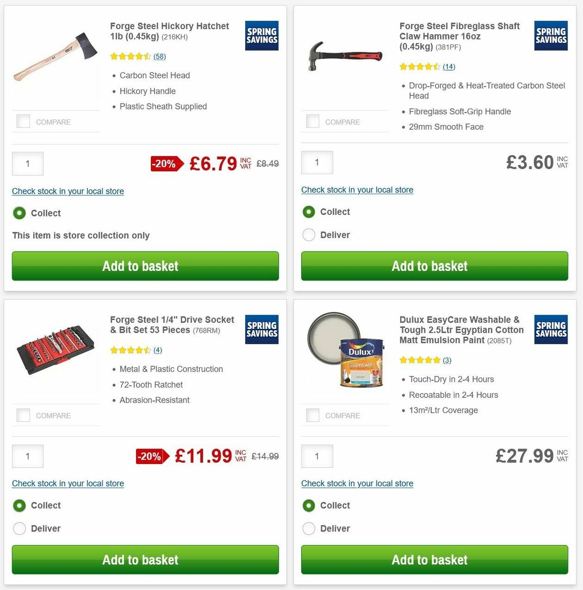 Screwfix Offers from 28 April
