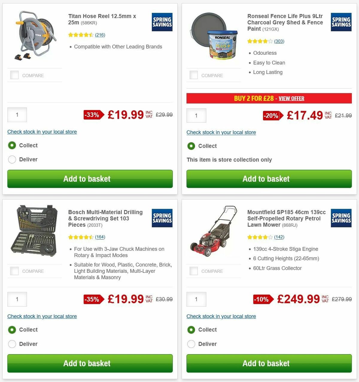 Screwfix Offers from 28 April