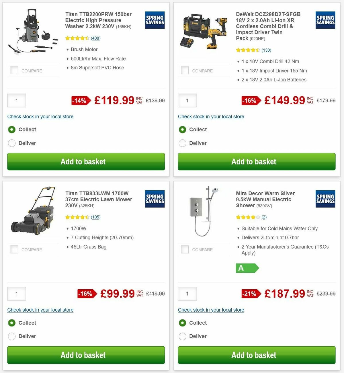 Screwfix Offers from 28 April