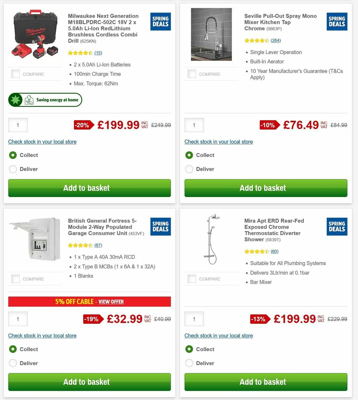 Screwfix Offers from 6 May