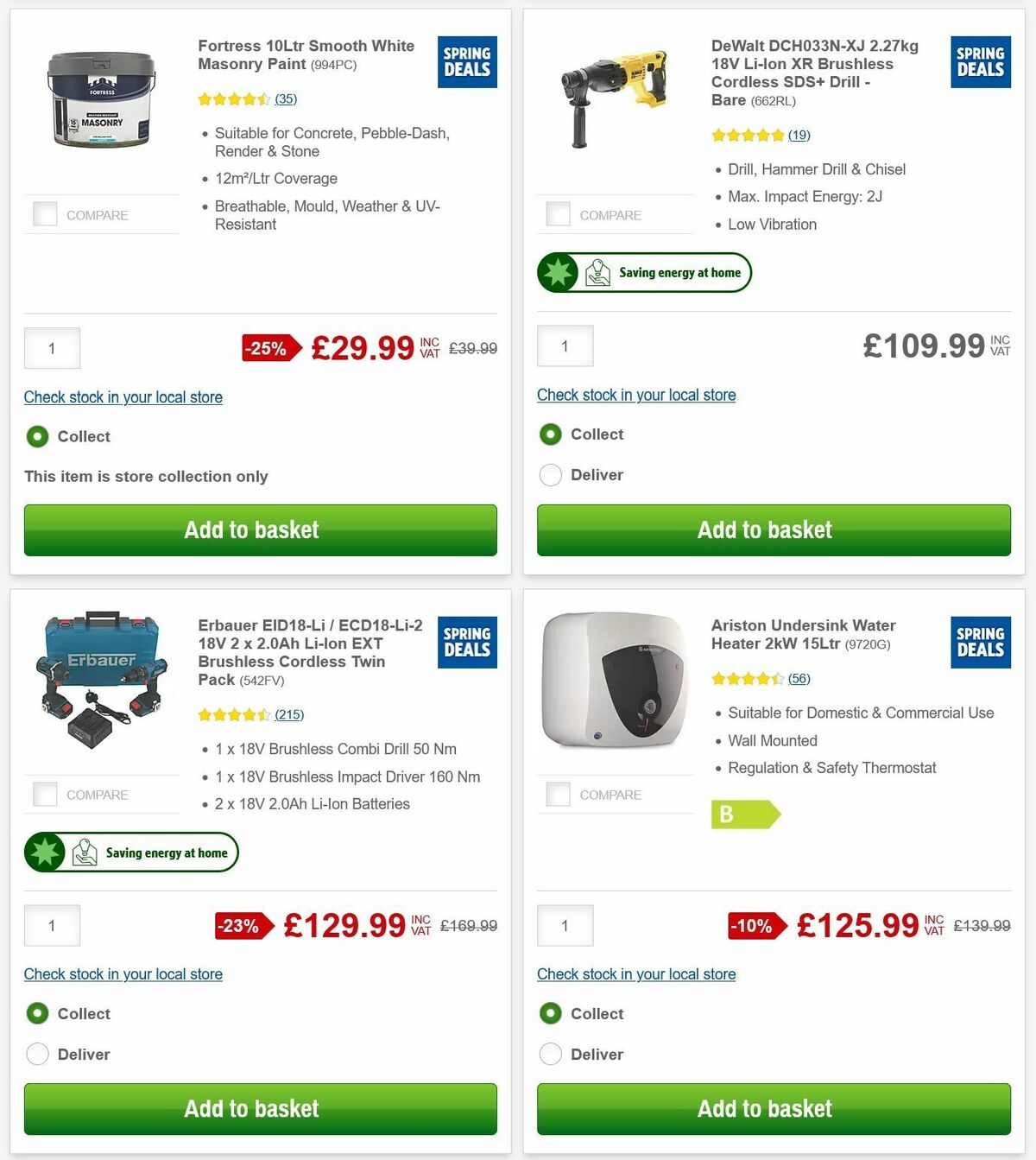 Screwfix Offers from 6 May